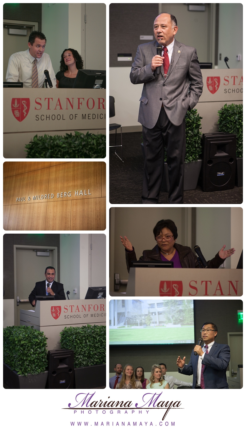 Speakers at Stanford White Coat ceremony