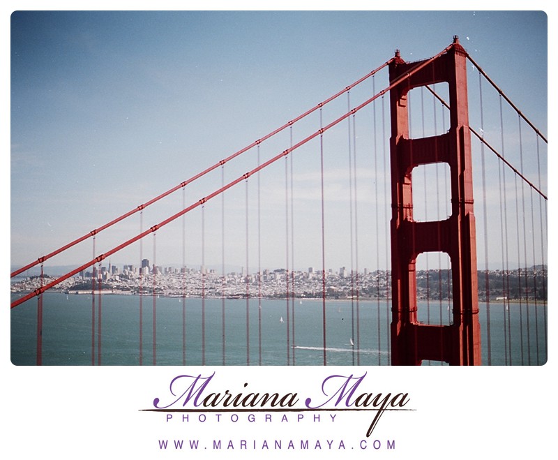 Fim photography kodak 200, San Francisco Golden Gate bridge